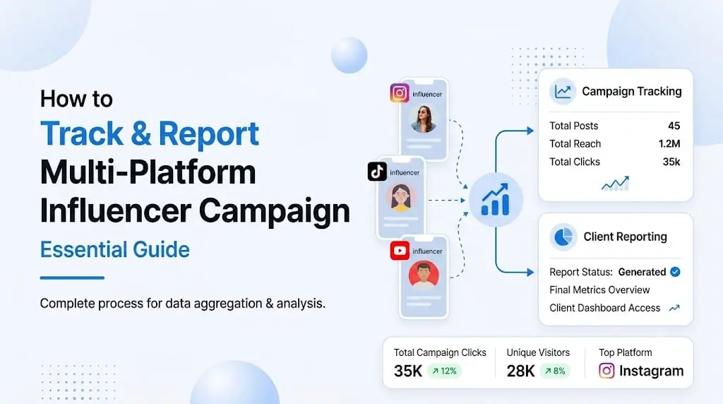 Track Multi-Platform Influencer Campaign ROI Without Spreadsheets