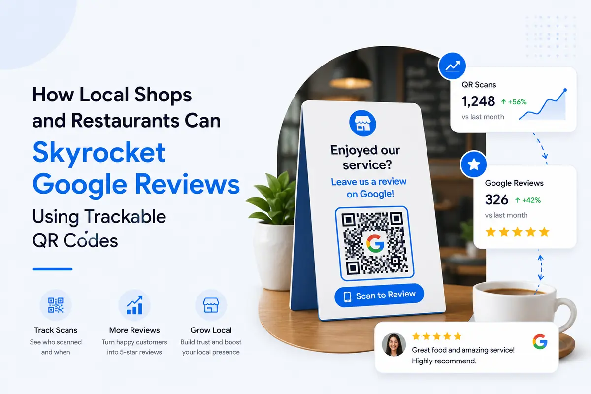 How Local Shops Can Get More Google Reviews with Trackable QR Codes